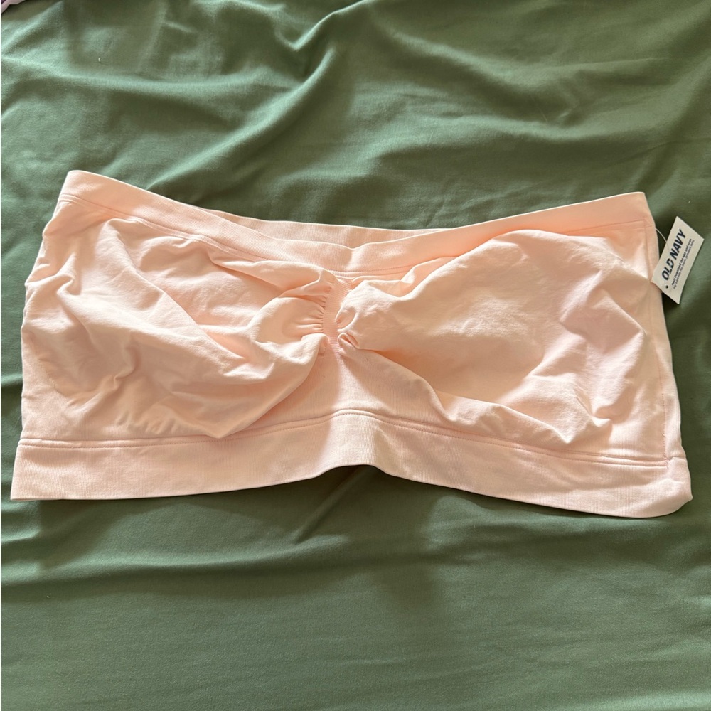 NWT Peach Bandeau Bra